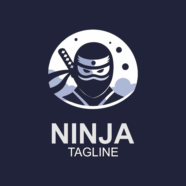 Vecteur le logo du ninja