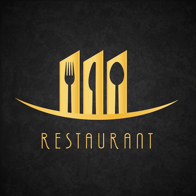 Vecteur logo du restaurant