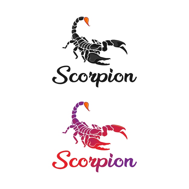 Vecteur logo du scorpion