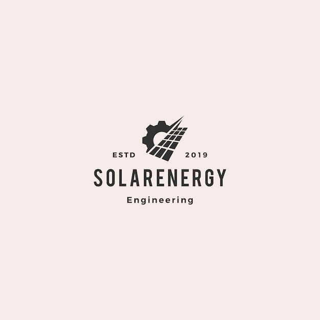 Logo Du Service énergétique Des Panneaux Solaires