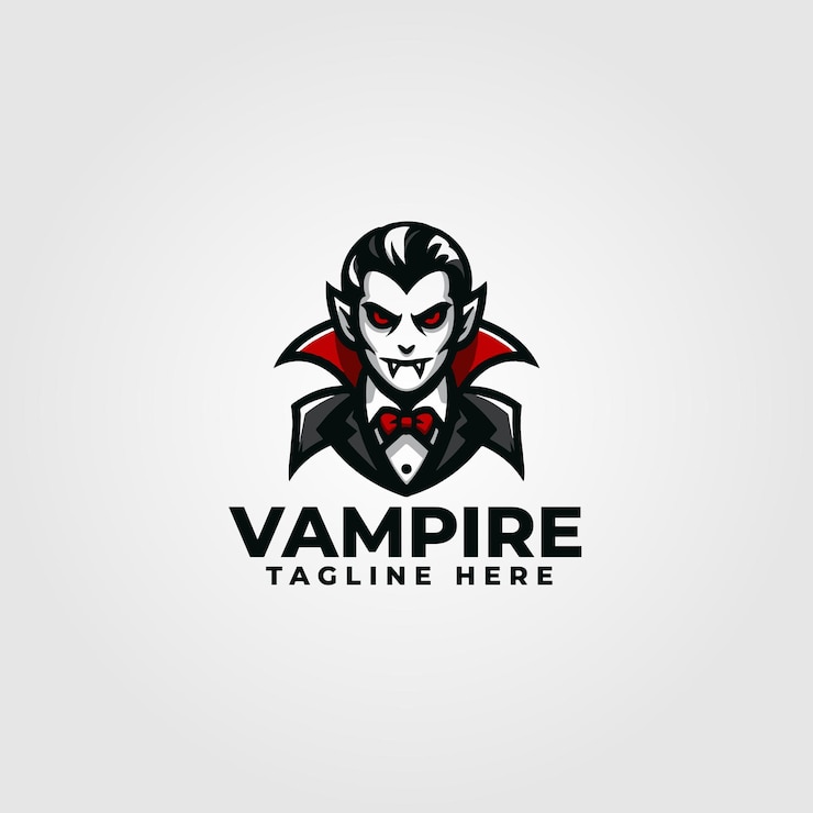 Vecteur le logo du vampire