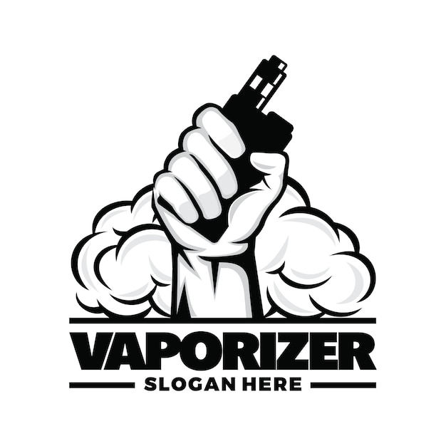 Vecteur logo du vaporisateur
