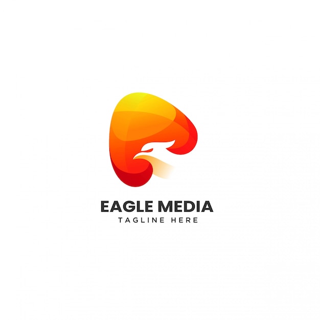 Vecteur logo eagle play media