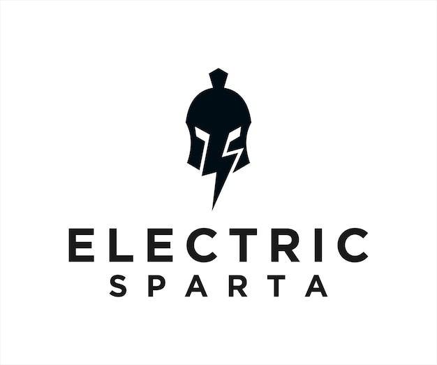 Logo électrique Spartiate Ou Icône Spartiate