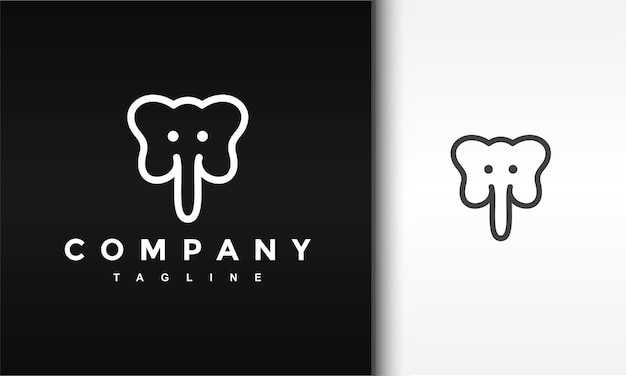 Logo éléphant Simple