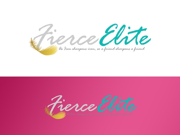 Vecteur logo de l'entreprise de fitness femmes