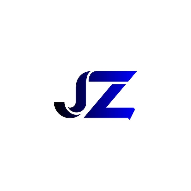 Vecteur le logo de l'entreprise jz