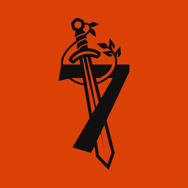 Logo De L'épée Numéro 7