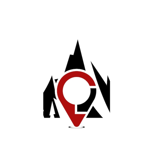 Logo épingle De Montagne