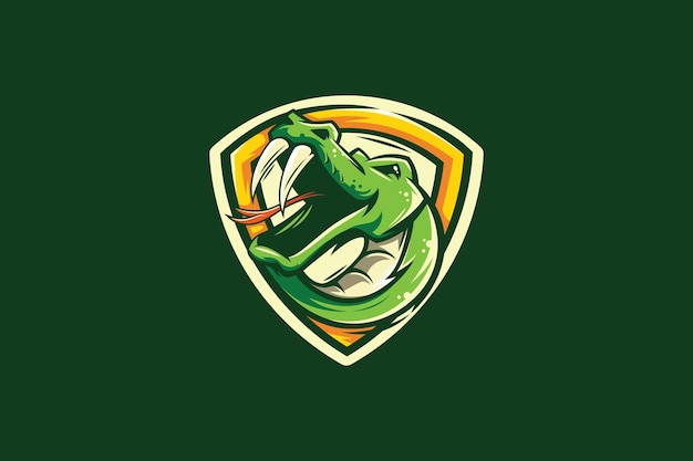 Logo De L'équipe Esport Mascotte Serpent