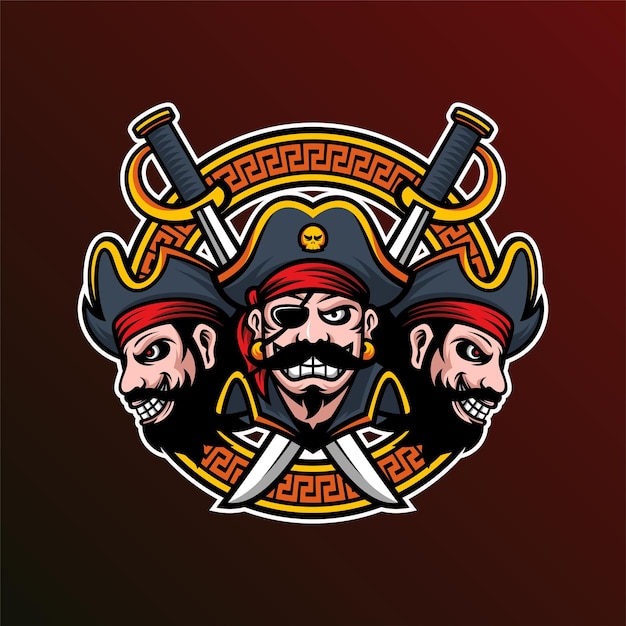 Logo Esport Du Groupe De Pirates