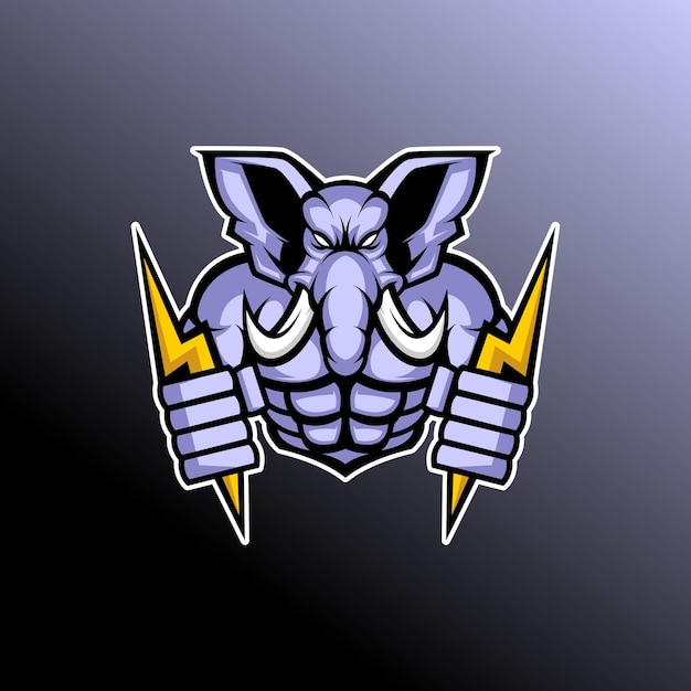 Logo Esport éléphant