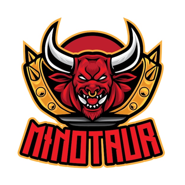 Logo Esport Guerrier Minotaure