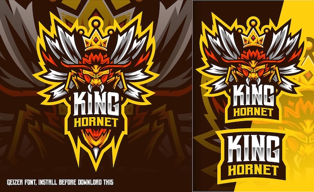 Logo Esport King Hornet Bee