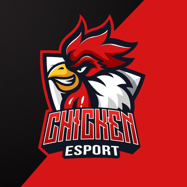 Logo Esport Mascotte Poulet