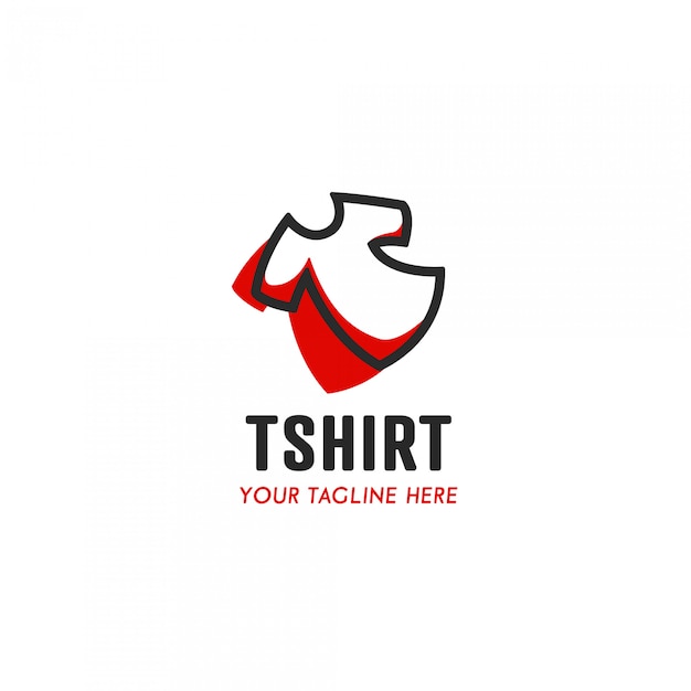 Logo De Fabricant De T-shirts Avec Symbole D'icône De Confort Simple Et Confortable