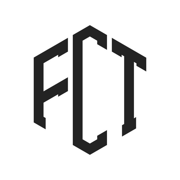Le logo de FCT est constitué d'une lettre initiale, d'un monogramme et d'une forme hexagonale.