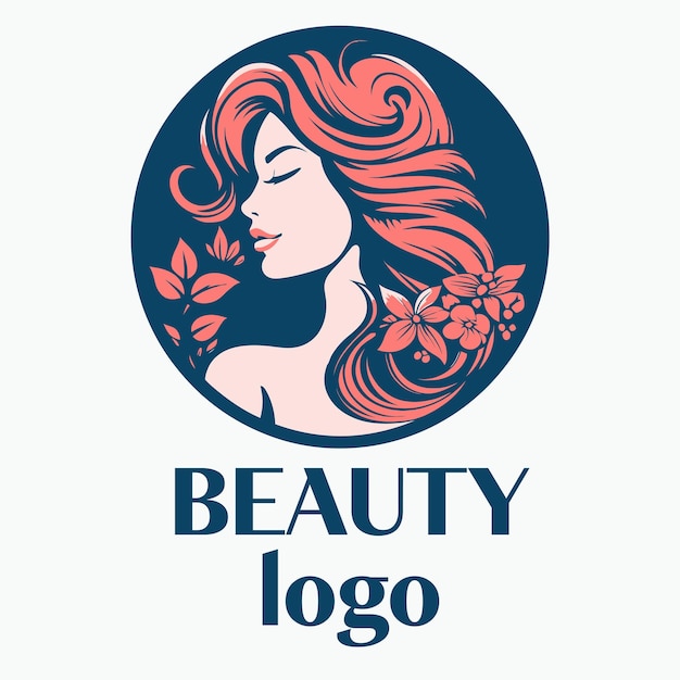 Logo de femme beauté soins de la peau