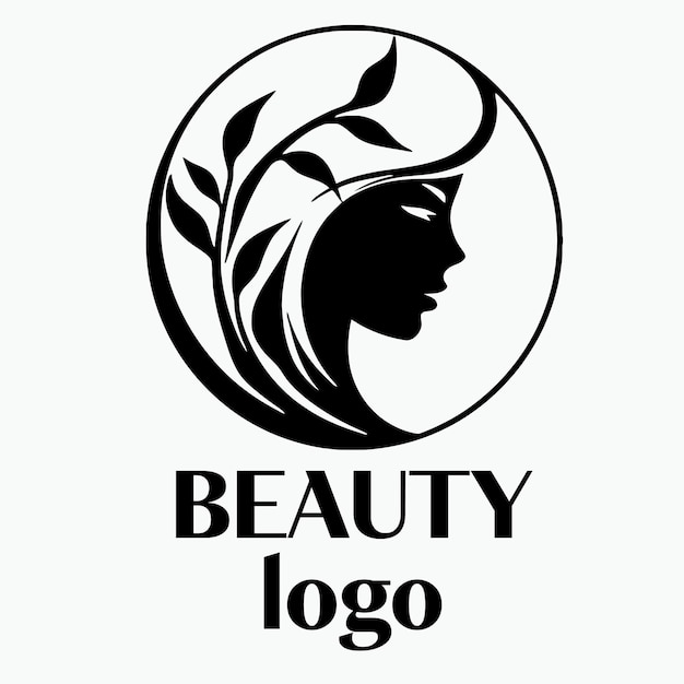 Logo de femme beauté soins de la peau