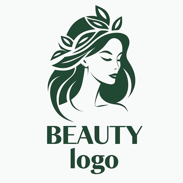 Logo de femme beauté soins de la peau