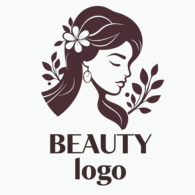 Logo de femme beauté soins de la peau