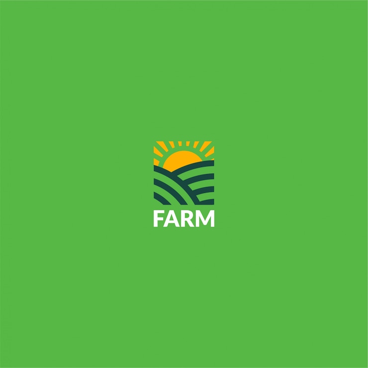 Vecteur logo de la ferme