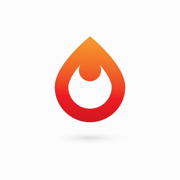 Vecteur logo de la flamme de feu modèle de vecteur concept de logo de l'énergie du gaz de pétrole