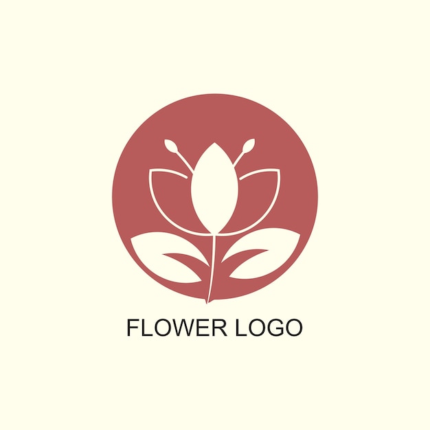 Logo de fleur abstraite colorée pour les entreprises