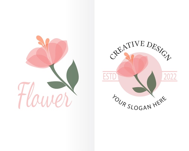 Logo fleur transparent