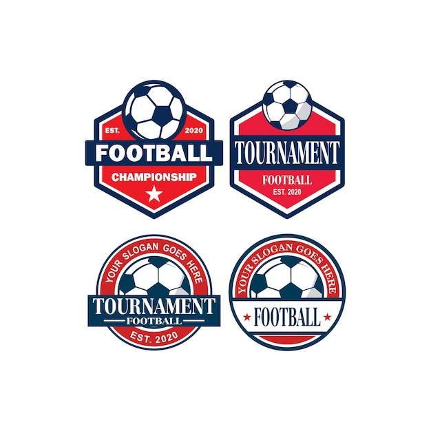Logo De Football Vecteur De Logo De Football