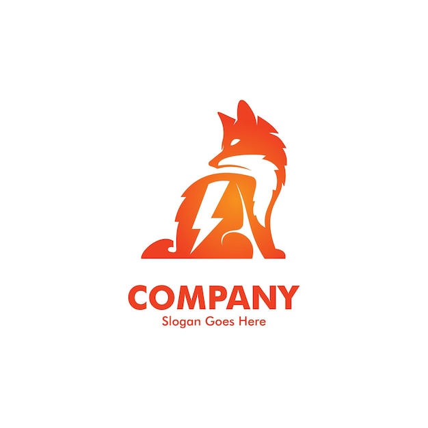 Logo Fox Energy Adapté à Toute Entreprise Liée à Fox And Energy
