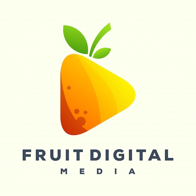 Logo De Fruits De Jeu De Fruit