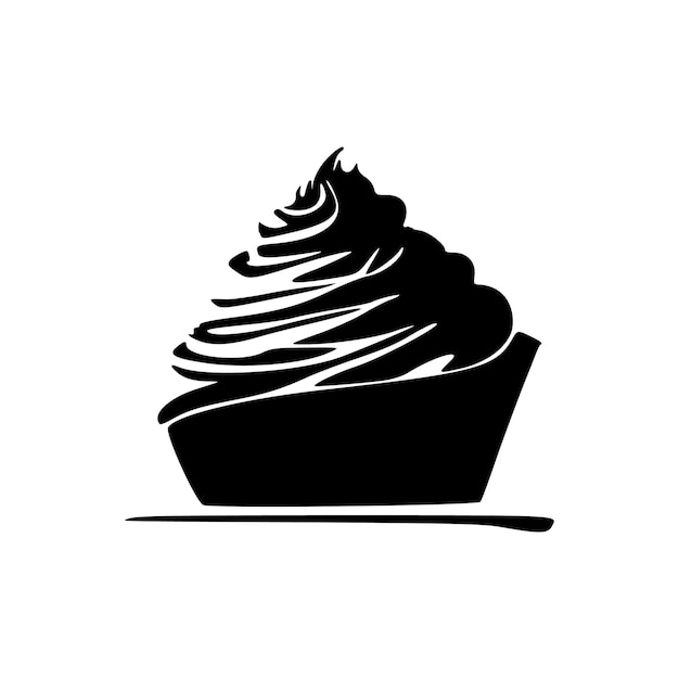 Logo De Gâteau Attrayant Bon Pour Les Impressions