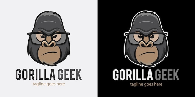 Logo De Geek De Gorille