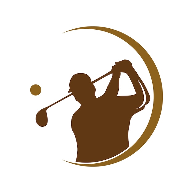 Logo De Golf Balançoire Sh