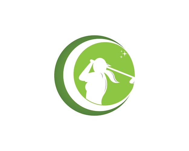 Logo de golf