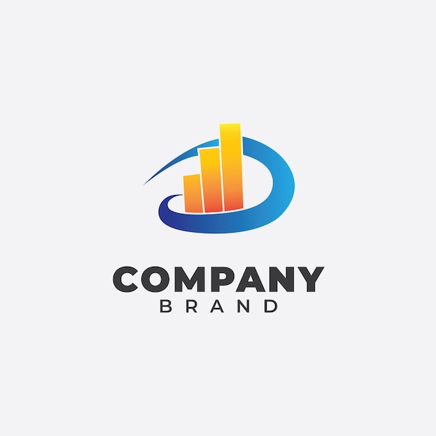 Logo graphique à barres de trafic