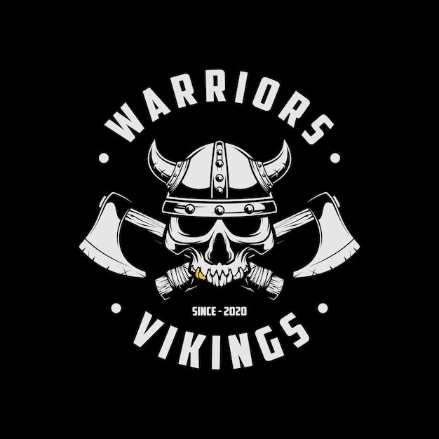 Logo des guerriers Vikings