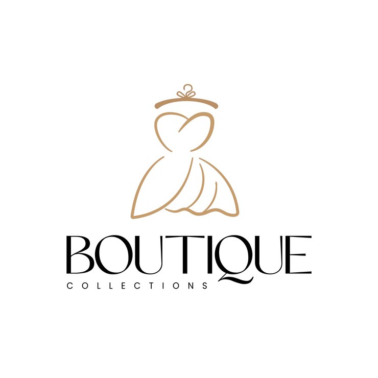 Vecteur le logo de l'habillement pour les boutiques de mode