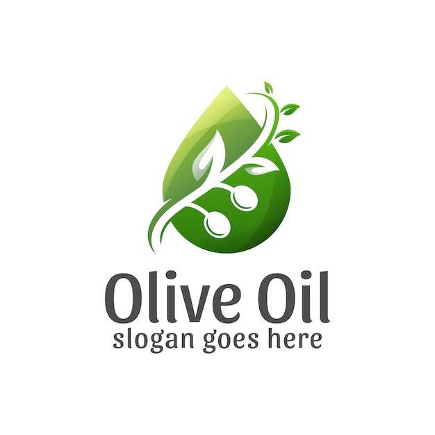 Logo De L'huile D'olive
