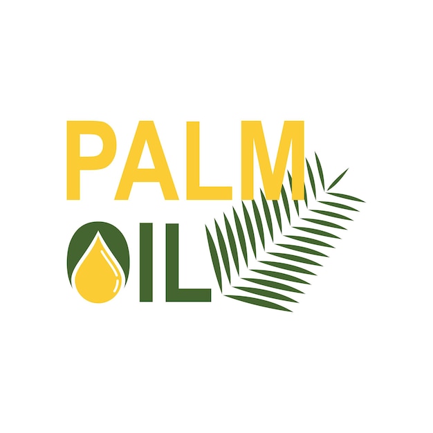 Logo De L'huile De Palme