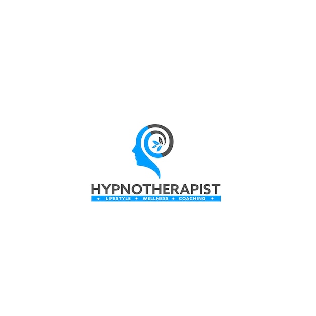 Vecteur logo hypnothérapeute