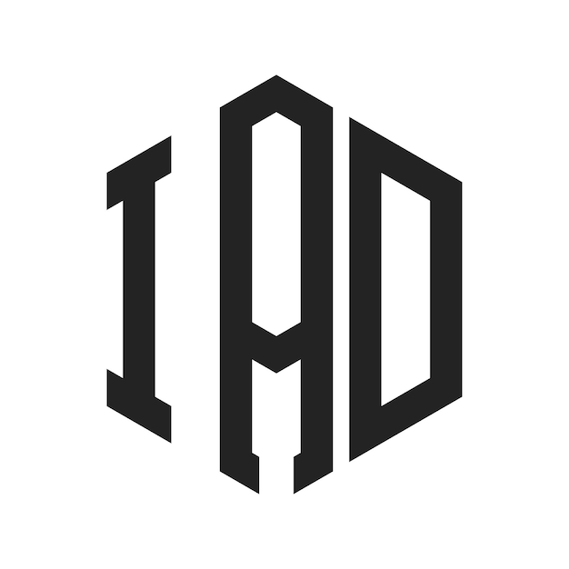Le logo de l'IAD est constitué d'une lettre initiale, d'un monogramme et d'une forme hexagonale.