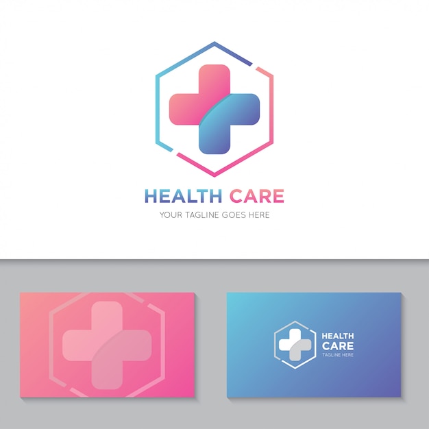 Vecteur logo et icône des soins de santé