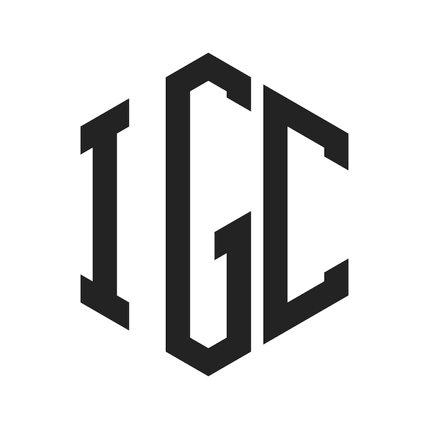 Le logo de l'IGC est constitué d'une lettre initiale, d'un monogramme et d'une forme hexagonale.