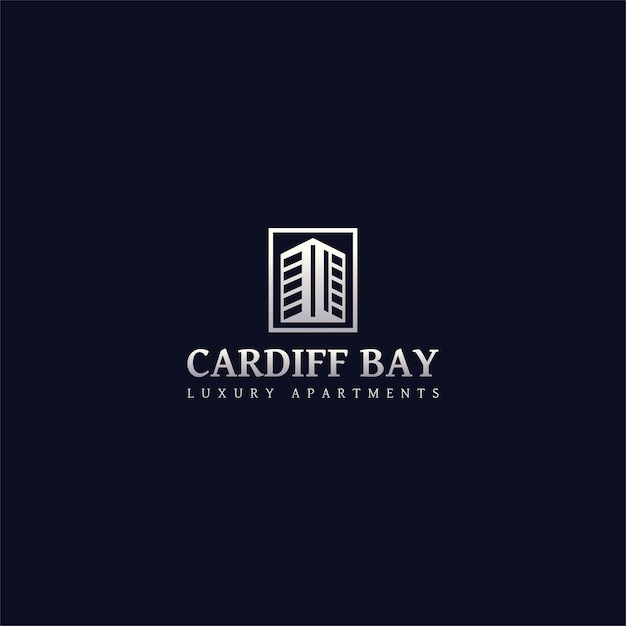 Logo De L'immeuble D'appartements De La Baie De Cardiff