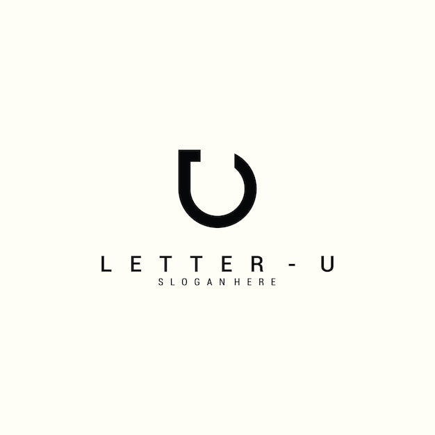 Logo Initial U Rond Vecteur Premium Vecteur Premium Vecteur Premium