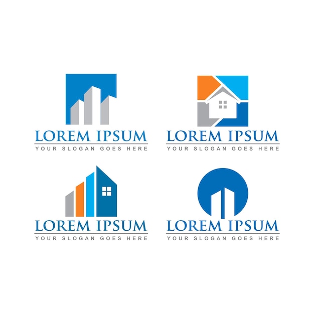 Logo Intérieur Du Logo Immobilier