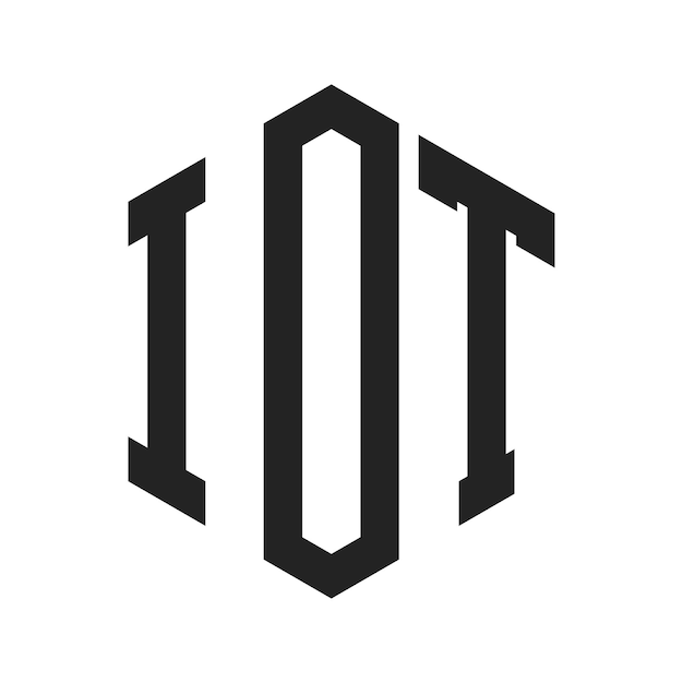 Le logo de l'IOT est constitué d'une lettre initiale, d'un monogramme et d'une forme hexagonale.