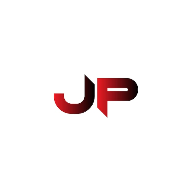 Vecteur le logo j p